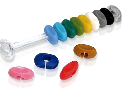 Wijn Glasmarkeerders 12st.